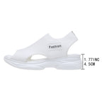 Damen Sportliche Sandalen mit atmungsaktiver Textiloberfläche und rutschfester Sohle