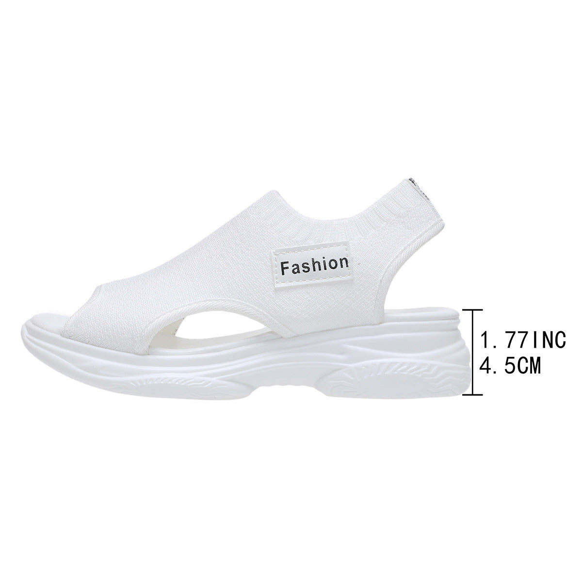 Damen Sportliche Sandalen mit atmungsaktiver Textiloberfläche und rutschfester Sohle