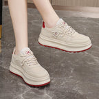 Damen Sportliche Plattform Sneakers mit Komfortdämpfung R&B