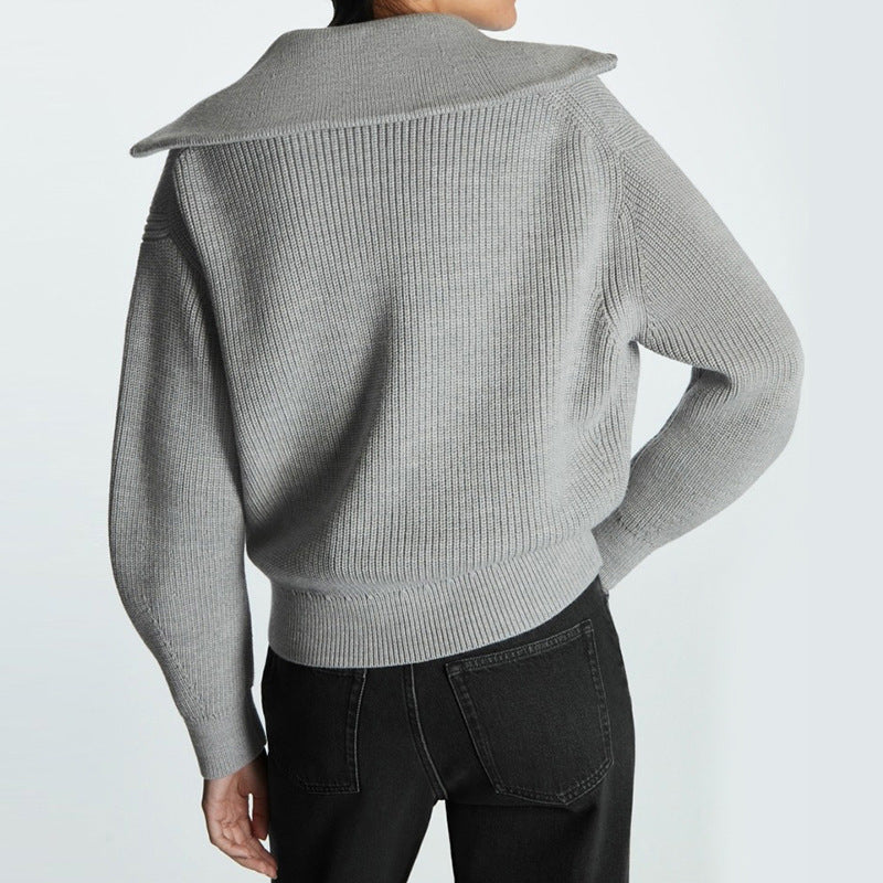 Damen Strickpullover im maritimen Stil R&B