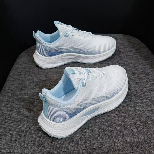 Damen Sportliche Lauf-Sneaker mit atmungsaktiver Oberflächenstruktur R&B