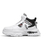 Damen Modische High-Top Sneakers mit stabiler Sohle und innovativem Schnellschnürsystem R&B