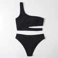 Damen Einseitiger Bikini mit innovativem Cut-Out
