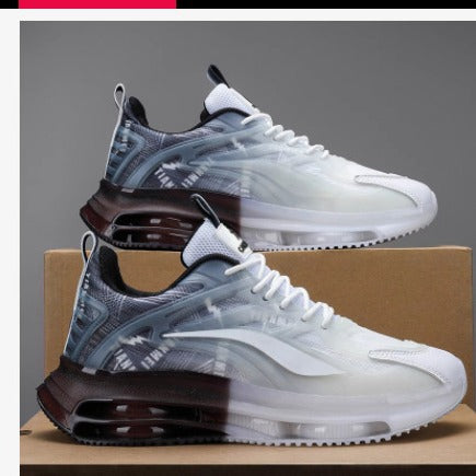 Damen atmungsaktive Lauf-Sneaker mit modernem Design und stoßdämpfender Sohle R&B