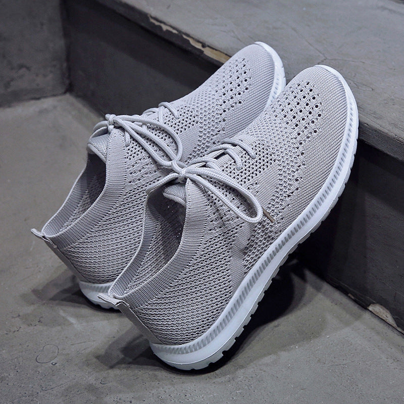 Damen Atmungsaktive und flexible Sneakers mit strukturiertem Obermaterial R&B