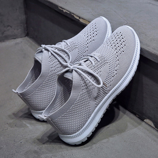 Damen Atmungsaktive und flexible Sneakers mit strukturiertem Obermaterial R&B