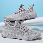 Damen Sportliche atmungsaktive Sneakers mit rutschfester Sohle R&B