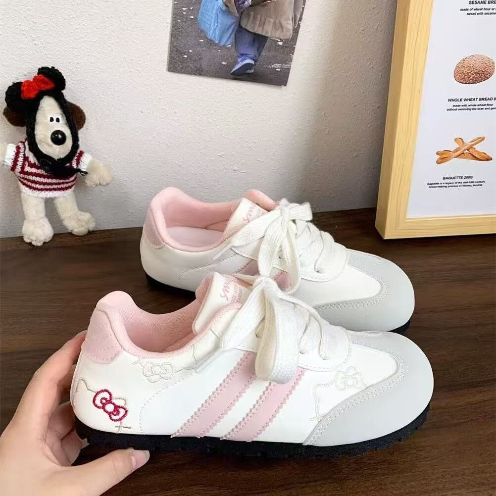 Damen Sportliche Sneakers mit niedlichem Motiv und atmungsaktivem Innenfutter R&B