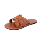 Damen Flache Slippers mit dekorativen Quasten und modischen Akzenten R&B