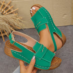 Damen Komfortable Sandalen mit verstellbarem Riemen