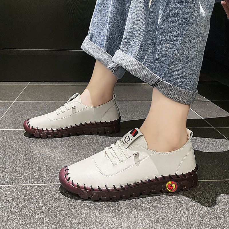 Damen Bequeme und stilvolle Alltagschuhe mit feinem Handstich R&B