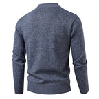 Herren Strickjacke mit modernen Rautenmustern und praktischen Taschen R&B
