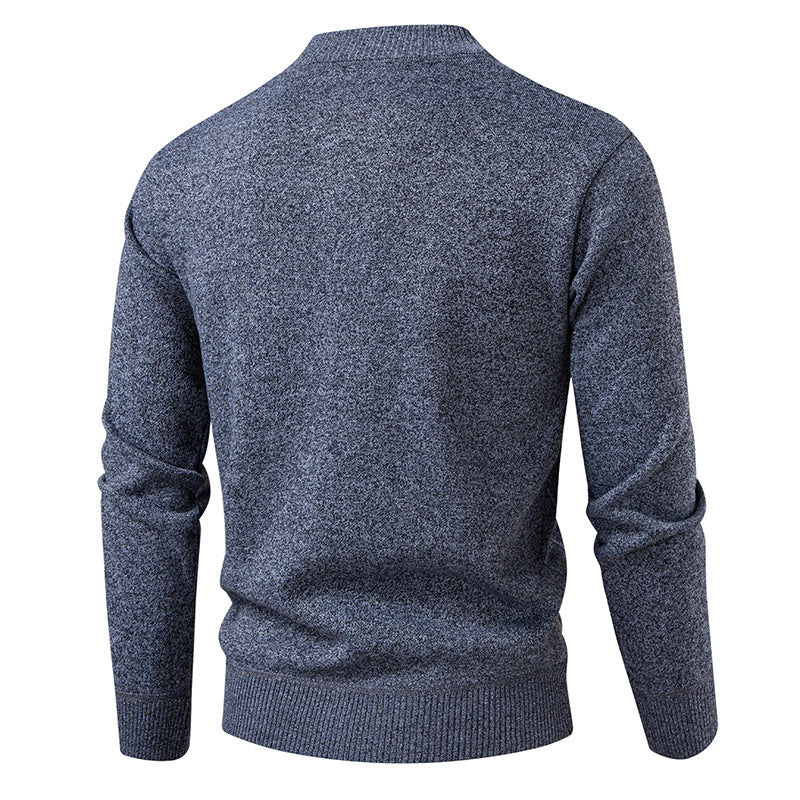 Herren Strickjacke mit modernen Rautenmustern und praktischen Taschen R&B