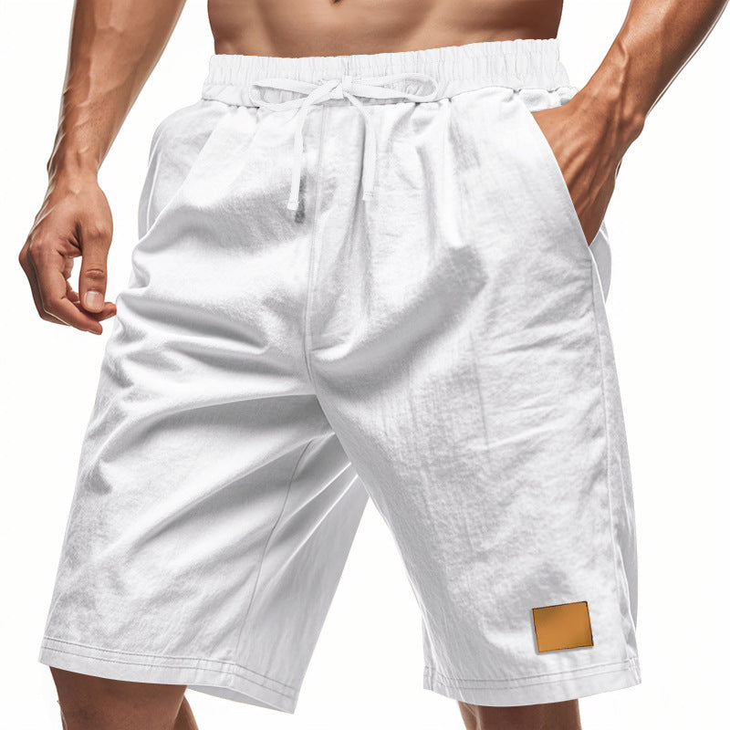 Herren bequeme Sport-Shorts mit elastischem Bund und praktischen Seitentaschen R&B