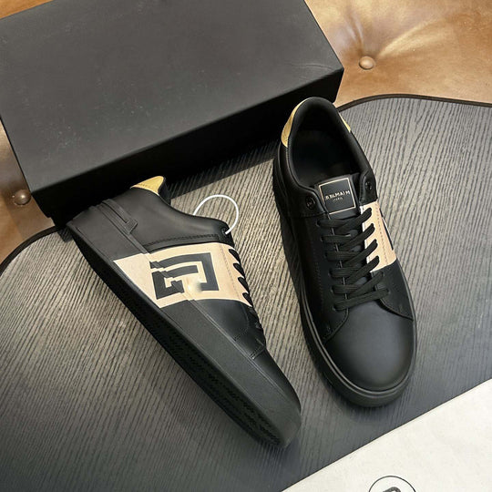 Damen Elegante Sneakers mit grafischem Design und robustem Profil R&B
