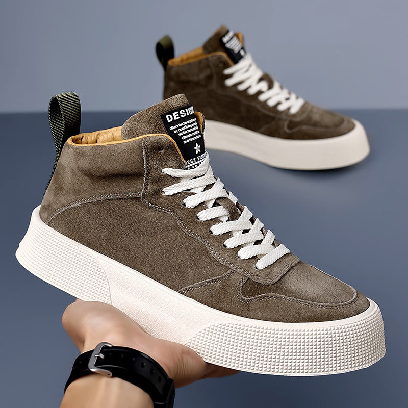 Damen Sportliche High-Top Sneakers mit innovativem Dämpfungssystem R&B