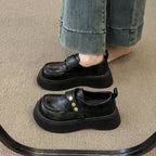 Damen modische Slide-On Clogs mit elastischem Riemen und robustem Sohlenprofil R&B