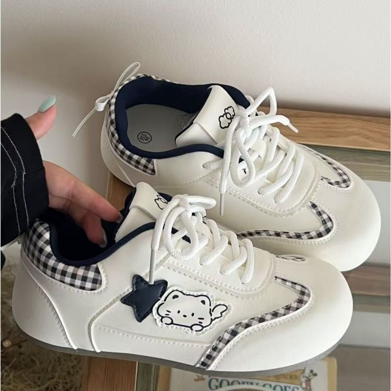 Damen Verspielte Sneakers mit kreativem Motiv und bequemer Polsterung