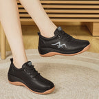Damen modische Komfort-Sneaker mit orthopädischer Unterstützung und rutschfester Sohle R&B