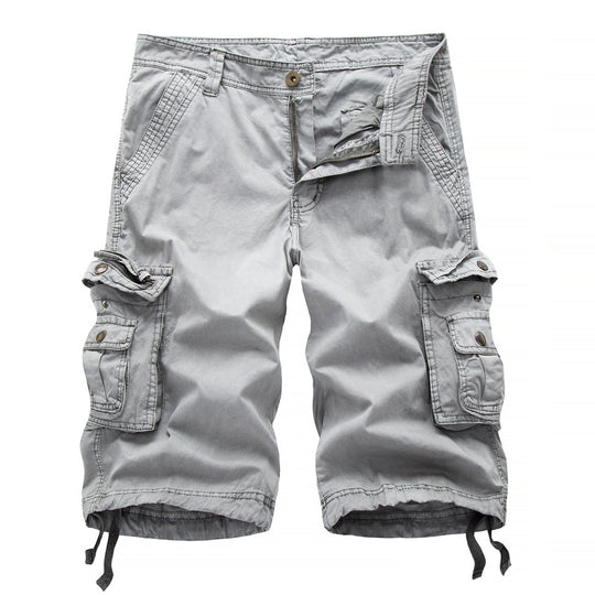 Herren Multi-Taschen Cargo-Shorts R&B