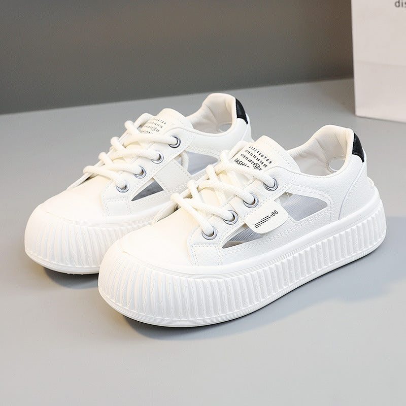 Damen Sportliche Sneaker mit atmungsaktiver Mesh-Oberfläche und flexiblem Design R&B