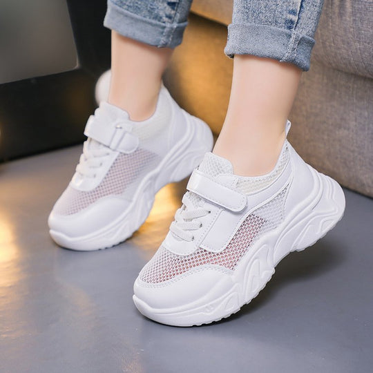 Damen Sneakers mit atmungsaktivem Obermaterial und rutschfester Laufsohle R&B