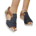 Damen Plateau Sandalen R&B