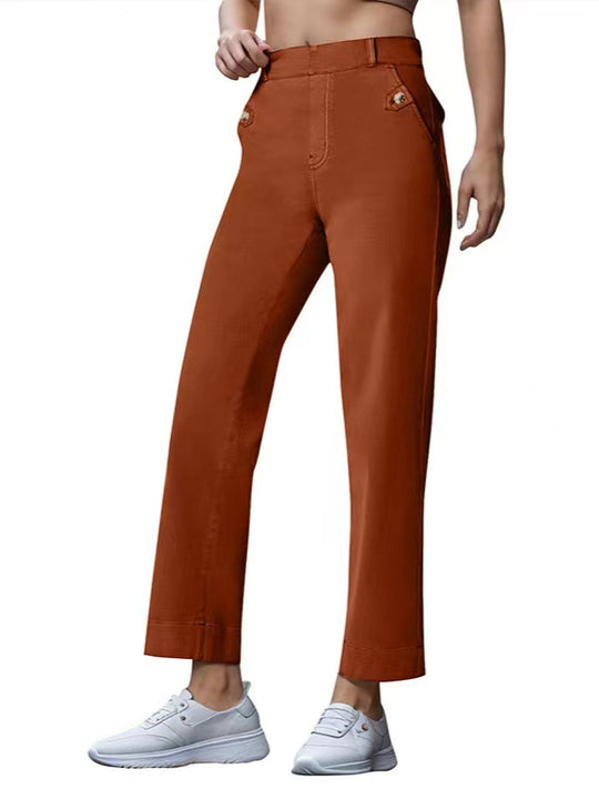 Damen weite Baumwollhose R&B