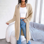 R&B | Einfarbige Strickjacke für Elegante Outfits