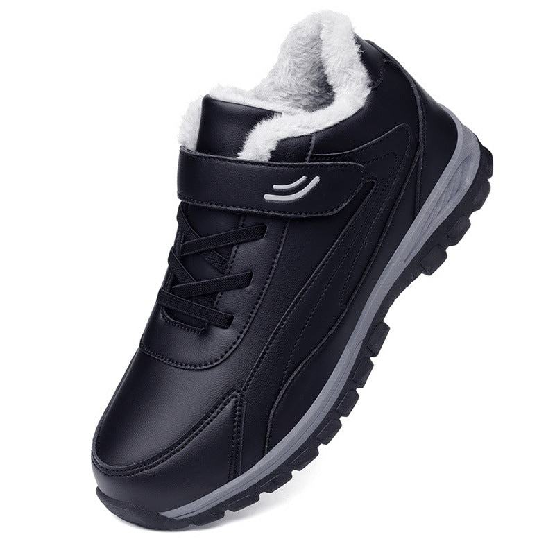 Damen Isolierte Winterstiefel mit rutschfester Sohle und verstellbarem Klettverschluss R&B