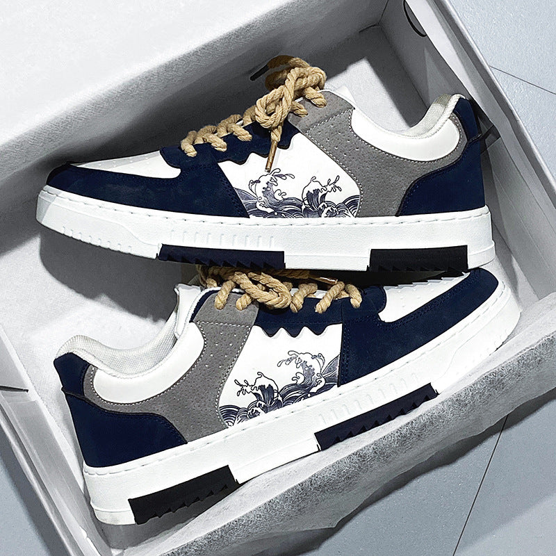 Herren modische Sneaker mit einzigartigem Design und rutschfester Sohle R&B