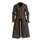 Damen elegante lange jacke mit gefüttertem Innenfutter R&B