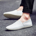 Damen Mokassins im klassischen Design aus hochwertigem Leder R&B