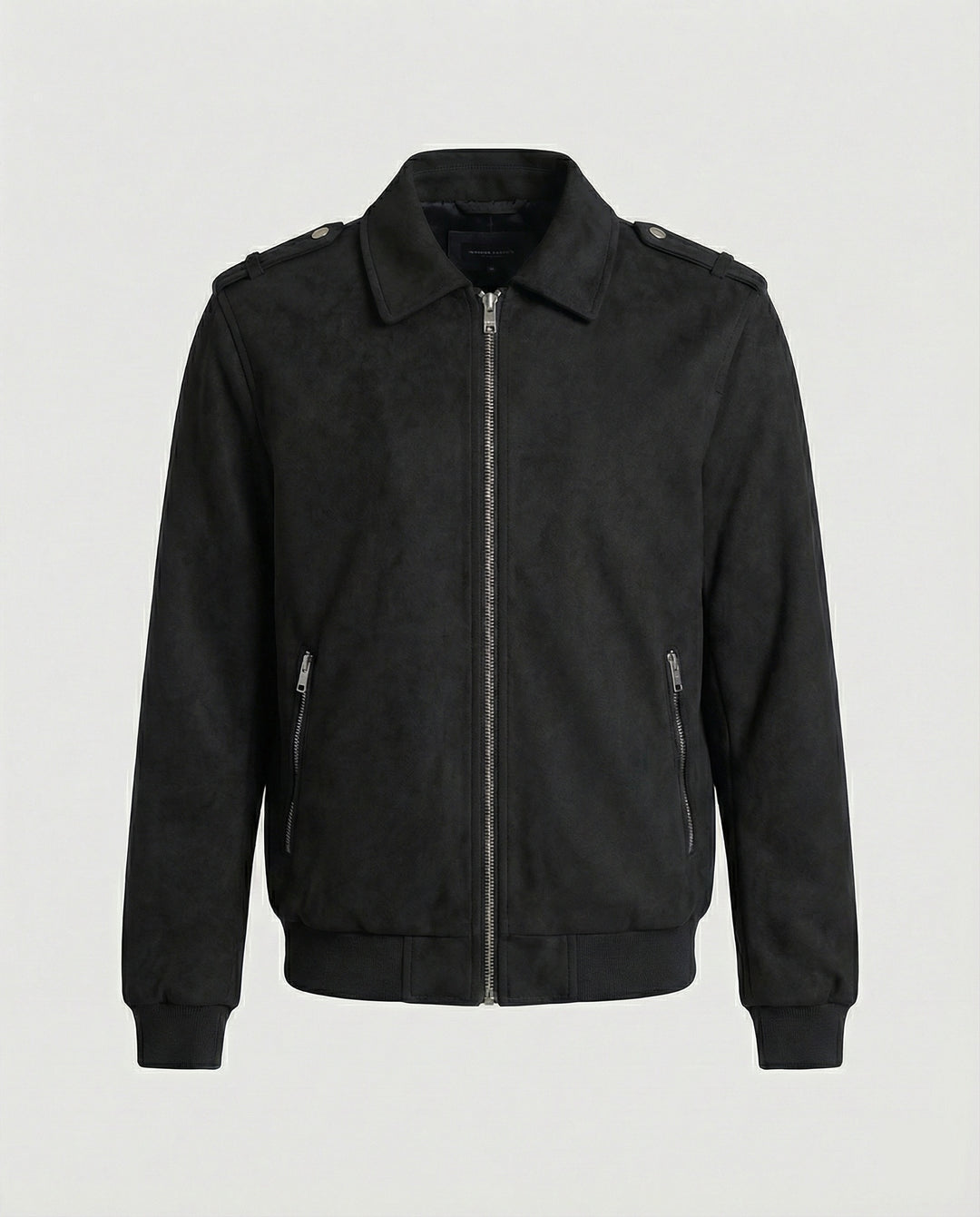 Lockere Multifunktionsjacke mit Doppel-Reißverschluss im American-Style