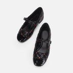 Damen Ballerinas mit dekorativem Herzdesign und patentierter Schuhspitze R&B
