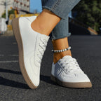 Damen Sneakers im sportlichen Retro-Stil mit rutschfester Sohle R&B