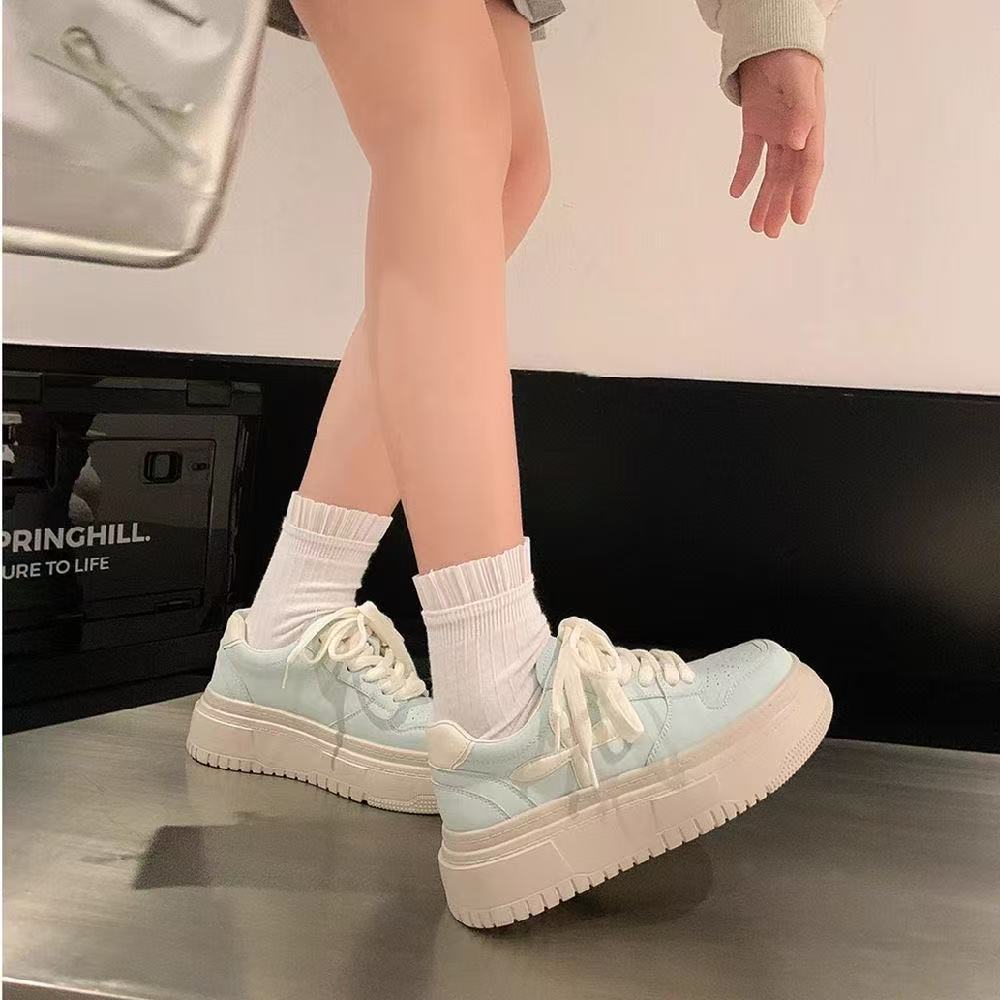 Damen Chunky Sneakers mit gepolsterter Sohle und modischem Design R&B