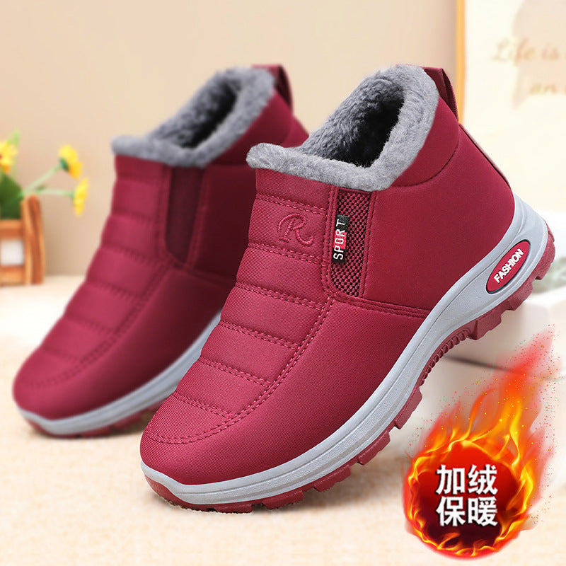 Damen Bequeme Winterstiefel mit isolierendem Futter und rutschfester Sohle