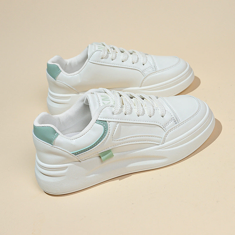 Damen Sportliche Sneakers mit dicker Sohle und weichem Innenfutter R&B
