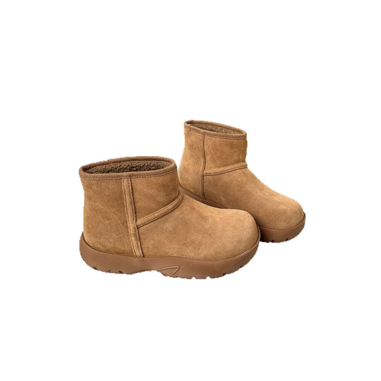 Damen kontrastreiche Winterschuhe mit weichem Innenfutter und rutschfester Sohle R&B