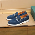 Damen Mokassin-Slipper mit modischem Zierdetail und rutschfester Sohle R&B