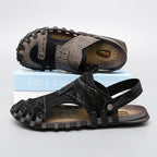 Damen Sportliche Aqua-Sandalen mit atmungsaktiver Netzstruktur und rutschfester Sohle R&B