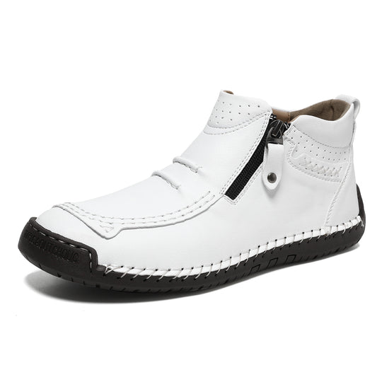 Herren modische Stiefel mit praktischem Reißverschluss R&B
