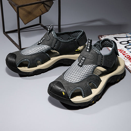 Damen Outdoor-Sandalen mit atmungsaktivem Mesh und rutschfester Sohle R&B