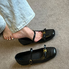 Damen Ballerinas mit elegantem Riemchen und modischem Schleifendetail R&B