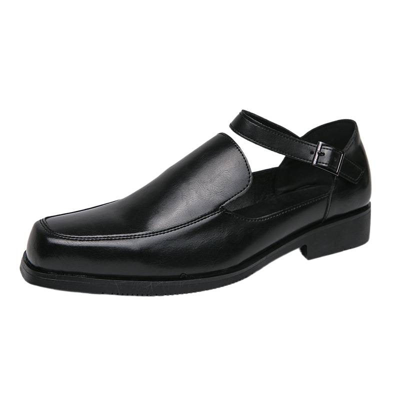 Damen Elegante Lederschuhe mit praktischem Schnallenverschluss R&B