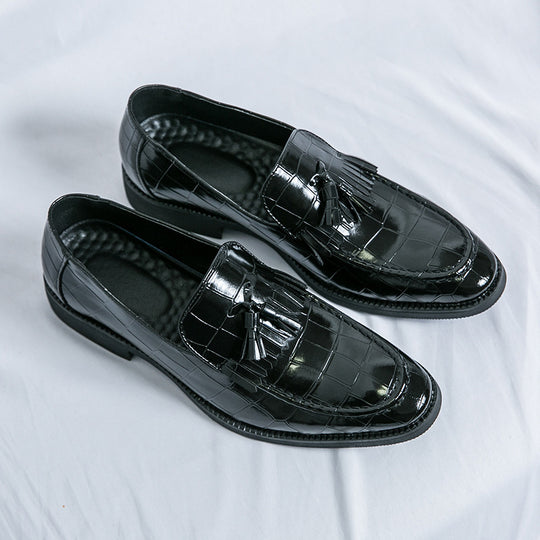 Damen Mokassins mit modischem Quasten-Detail aus hochwertigem Leder R&B