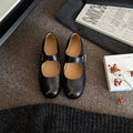 Damen Elegante und komfortable Mary-Jane Schuhe mit modischer Schnalle R&B