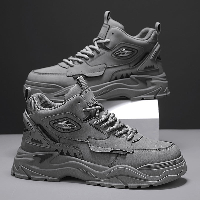 Damen Sportliche High-Top Sneakers mit dynamischem Design und rutschfester Sohle R&B
