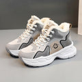 Damen Winter Sneakers mit kuscheligem Innenfutter und stabiler Laufsohle R&B